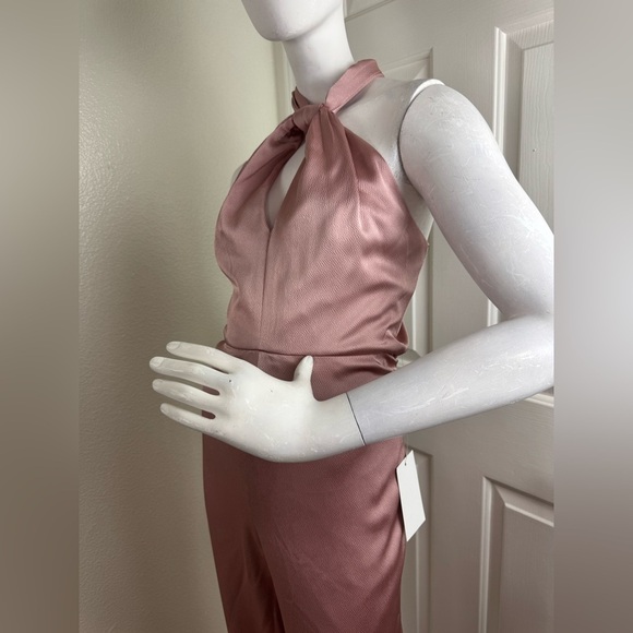JAYGODFREY Pink Jumpsuit with Flowy Palazzo Style. #337 - Picture 5 of 17